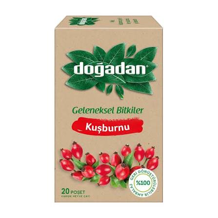 Doğadan - Kuşburnu - Poşet Çay