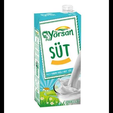 Yörsan Süt - Yarım Yağlı